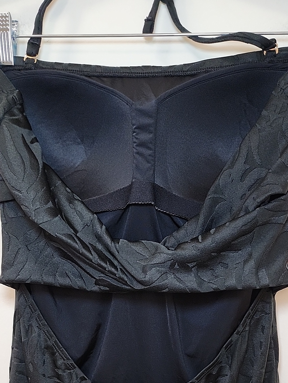 NWT Hermoza Swim LEONOR ONE-PIECE SWIMSUIT BLACK Size 14 - Picture 12 of 16